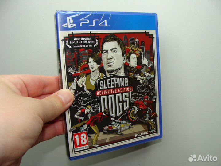 Sleeping Dogs Definitive Edition PS4 Диск Новый