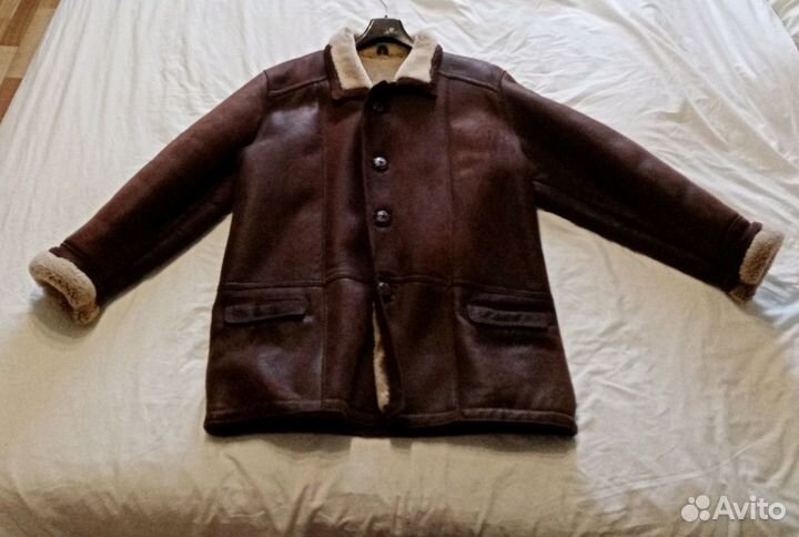 Мужская дубленка 56-58. Новая