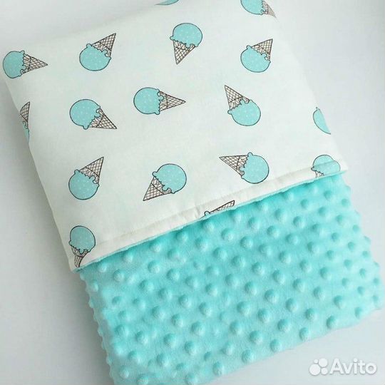 Детское одеяло-плед новое