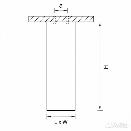 Светильник точечный Lightstar Rullo 216396