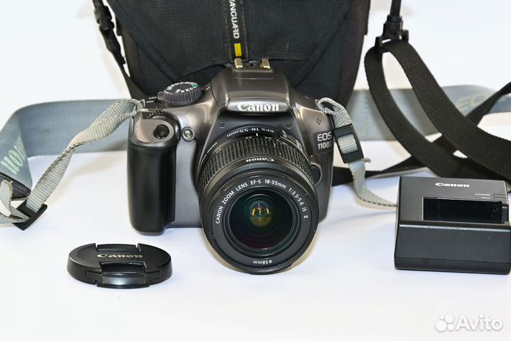 Canon EOS 1100D/T3 12.2MP серый зеркалка Kit 18-55