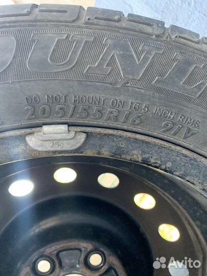 R16 Dunlop SP Sport 01A 205/55, PCD 5x110 DIA 60