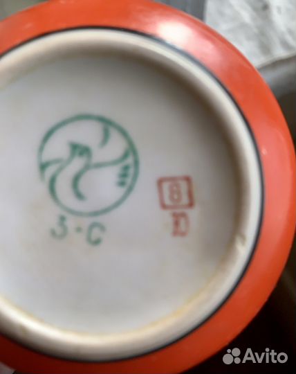 Чайный сервиз в горох