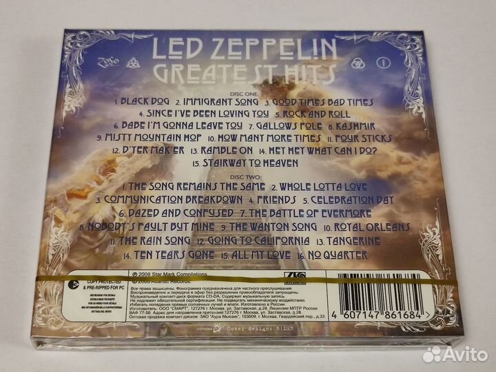 2xcd LED Zeppelin - Greatest Hits