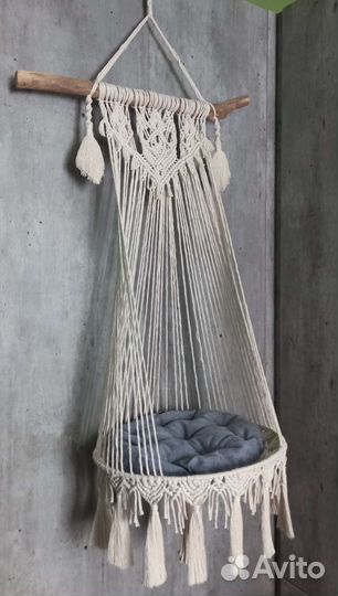 Макраме гамак для кошки
