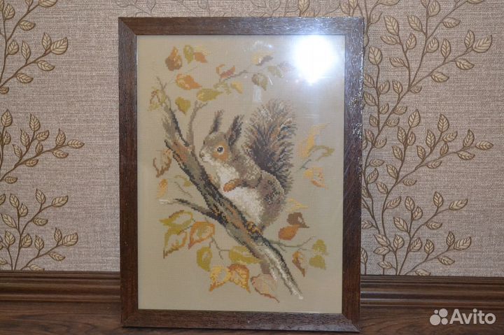 Картина вышитая крестиком