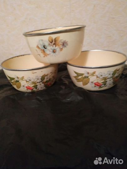 Миска эмалированная СССР