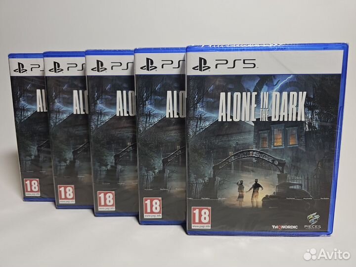 Alone in the dark ps5 диск