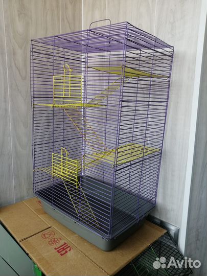 Клетка для грызунов 5 этажей