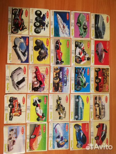 Вкладыши от жвачек