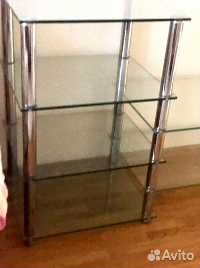 Тумба стеклянная