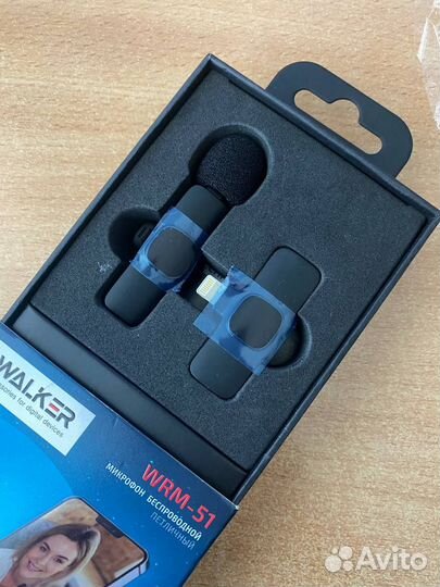 Микрофон беспроводной для iPhone Walker WRM-51