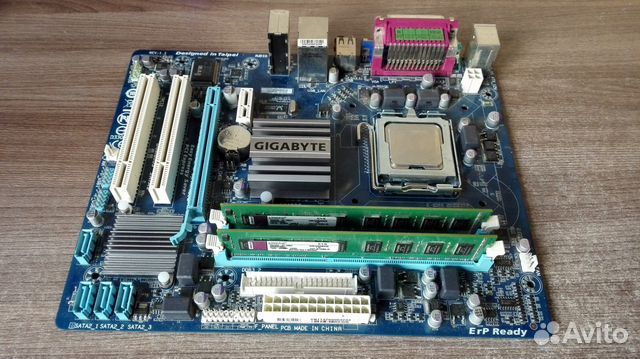 Gigabyte ga g41mt s2pt не стартует