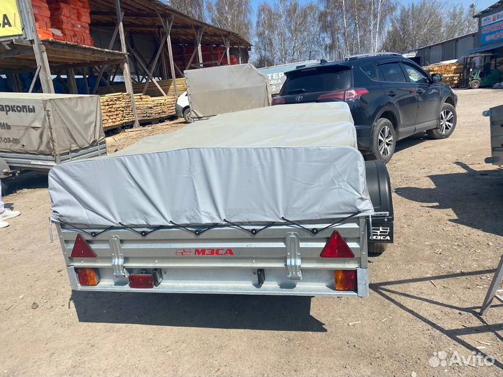 Прицеп 03.022 с тентом 50 см. Доставка. Рассрочка