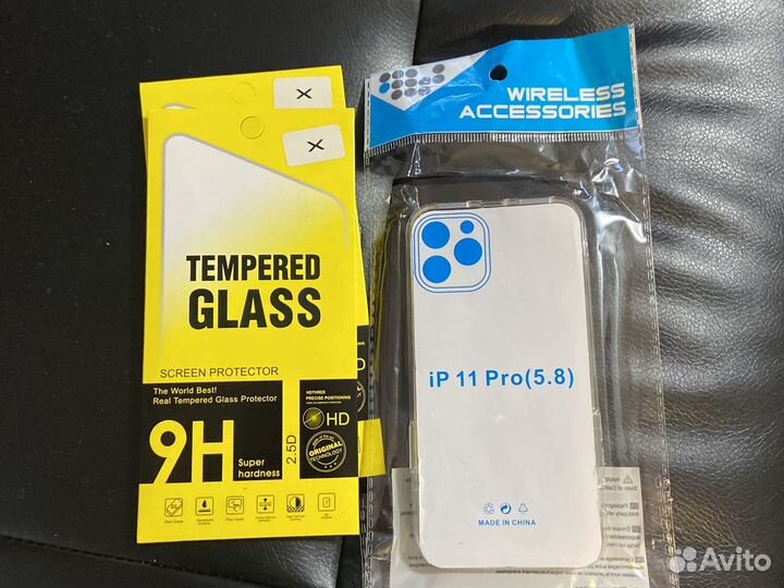 Защитная пленка IP 11Pro(5.8) и чехол