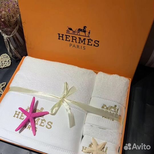 Махровые полотенца Hermes