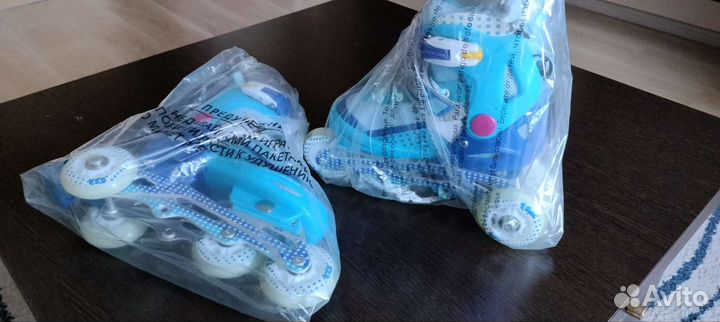 Роликовые коньки детские раздвижные