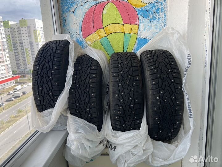 Колеса r 15 зимние 195/65/15 nokian nordman 7