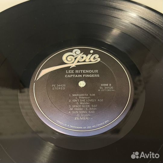 Пластинка Lee Ritenour - Captain Fingers (1977) US