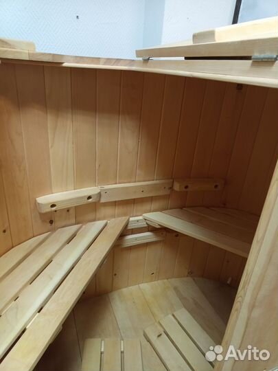 Кедровая фито-бочка на двоих