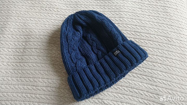 Женская вязаная шапка Бавария Простошапка 54-58 р