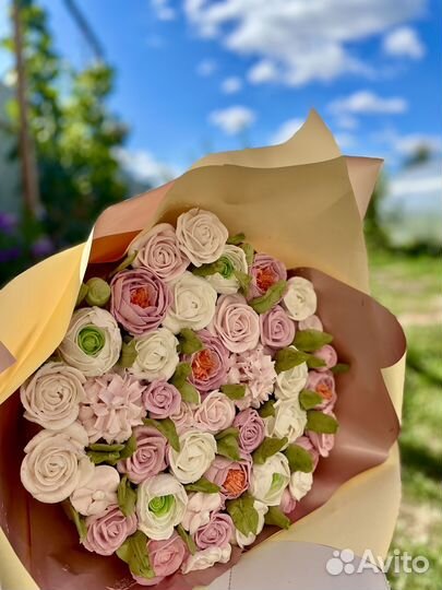 Зефирные букеты