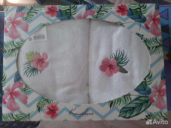 Махровые полотенца новые