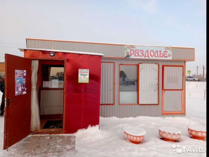 Стационарный торговый павильон