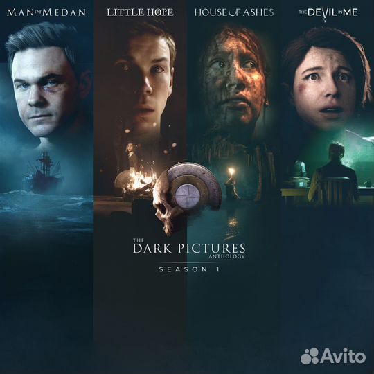 4 в 1 The Dark Pictures anthology ps4 ps5