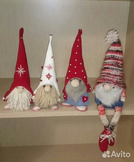 Новогодний гном / Кукла тильда