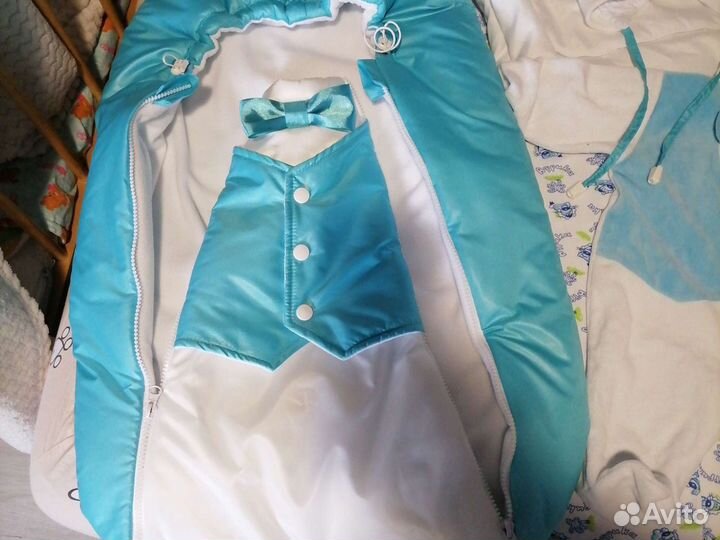 Конверт на выписку для мальчика