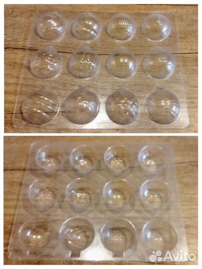 Новогодние силиконовые молды