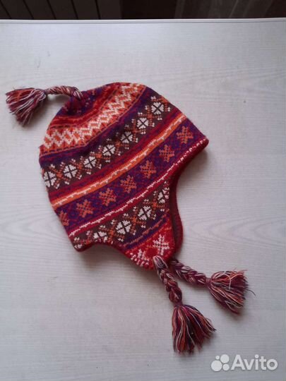 Комплект шапка, шарф перчатки новый