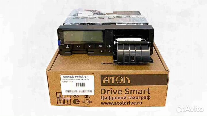 Новый цифровой тахограф Атол Drive.Под ключ
