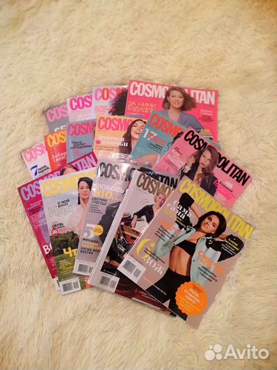 Журналы Космополитен одним лотом 20 шт