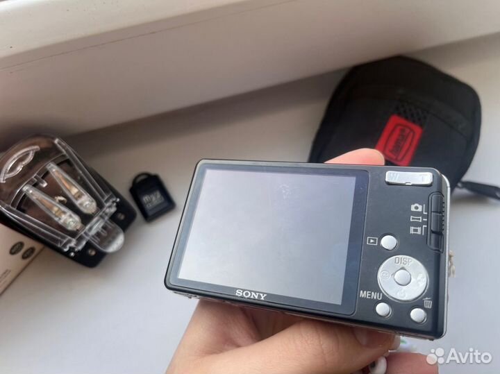 Компактный фотоаппарат sony cyber shot DSC-w350