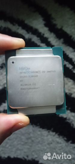 Процессор Intel Xeon E5 2667V3 E5 2667 V3, 3,2 ггц