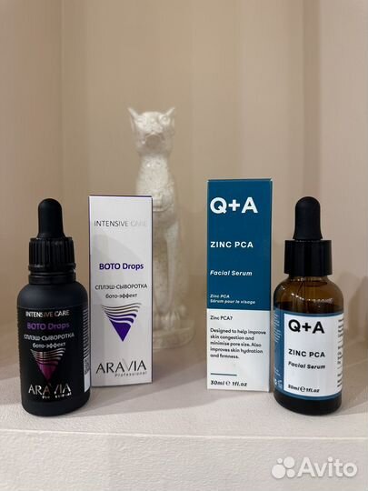 Тональный крем, пудра L'Oreal, сыворотка Аравиа