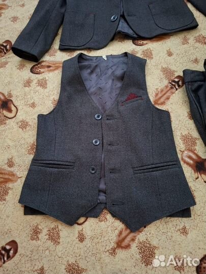 Школьный костюм для мальчика 128