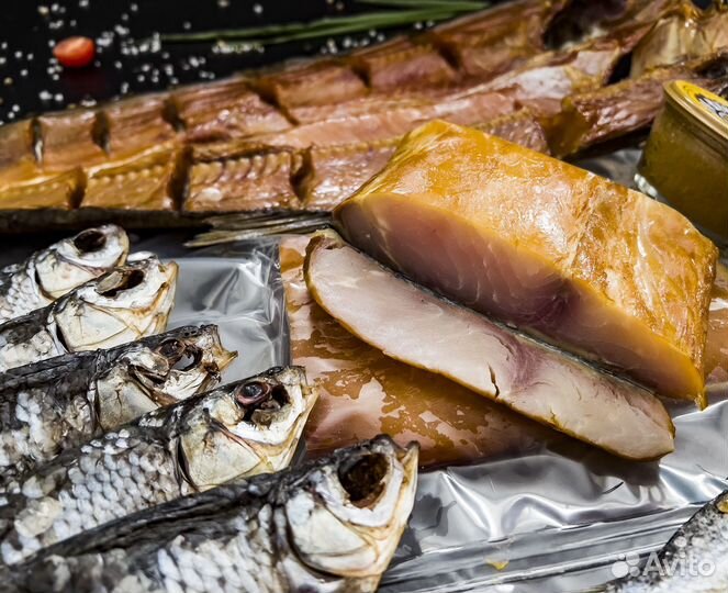 Копченая и вяленая рыбка из астрахани