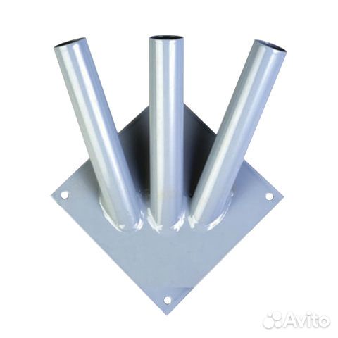 Кронштейн для флагов тройной металл