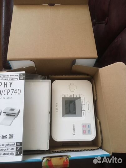Компактный фотопринтер Canon Selphy CP-740