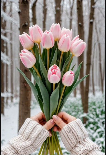 Тюльпаны к 8 марта