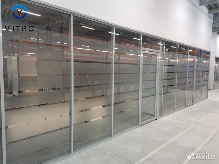 Алюминиевые офисные перегородки