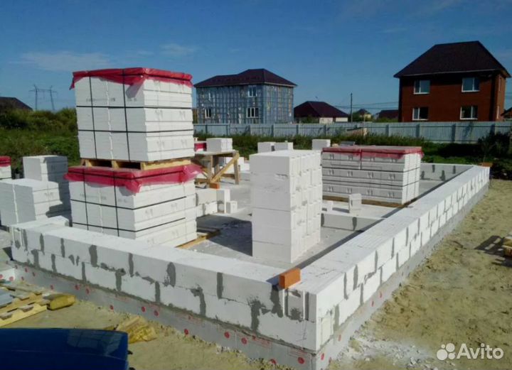 Блок стеновой Д-500 600х300х250 мм