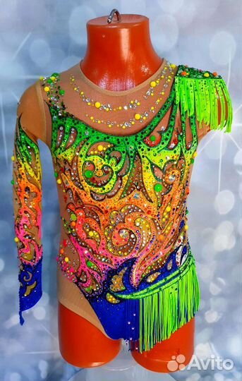 Купальник для художествен. гимнастики (115-125 см)