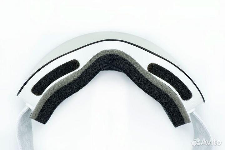 Маска snowy aura white grey crystal pink S3 + S1