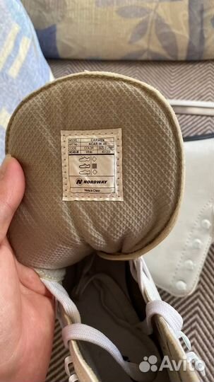 Коньки женские Carmen nordway, размер 40