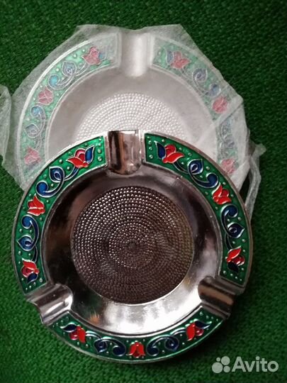 Пепельница металлическая, СССР