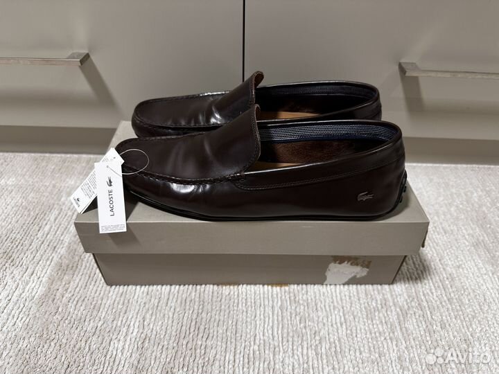 Макасины лоферы Lacoste оригинал
